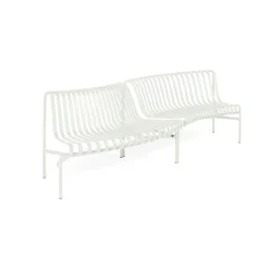 HAY Garden Sofas & Garden Benches*Palissade Dining park bench in-out, Cream White