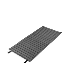 HAY Seat Cushions & Pads*Palissade Dining Quilted armchair cushion, Anthracite BlackGrey