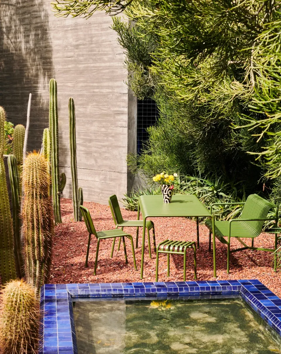 HAY Table For Outdoor Use*Palissade dining table 170x90 cm, Olive Green