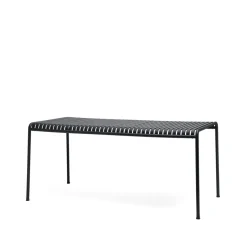 HAY Table For Outdoor Use*Palissade dining table 170x90 cm, Anthracite BlackGrey