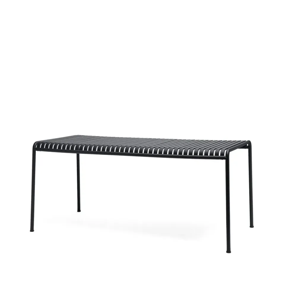 HAY Table For Outdoor Use*Palissade dining table 170x90 cm, Anthracite BlackGrey