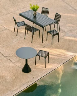 HAY Table For Outdoor Use*Palissade dining table 170x90 cm, Anthracite BlackGrey