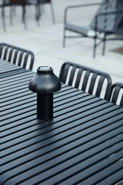 HAY Table For Outdoor Use*Palissade dining table 170x90 cm, Anthracite BlackGrey
