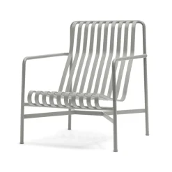 HAY Outdoor Lounge Furniture*Palissade High lounge chair, Sky Grey