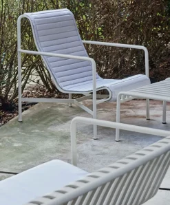 HAY Outdoor Lounge Furniture*Palissade High lounge chair, Sky Grey