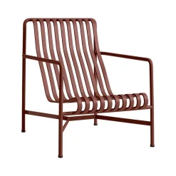 HAY Outdoor Lounge Furniture*Palissade High lounge chair, Iron Red