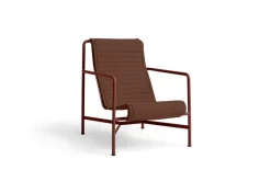 HAY Outdoor Lounge Furniture*Palissade High lounge chair, Iron Red