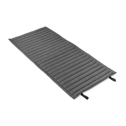 HAY Seat Cushions & Pads*Palissade High Quilted lounge chair cushion, Anthracite, for lounge chair high BlackGrey
