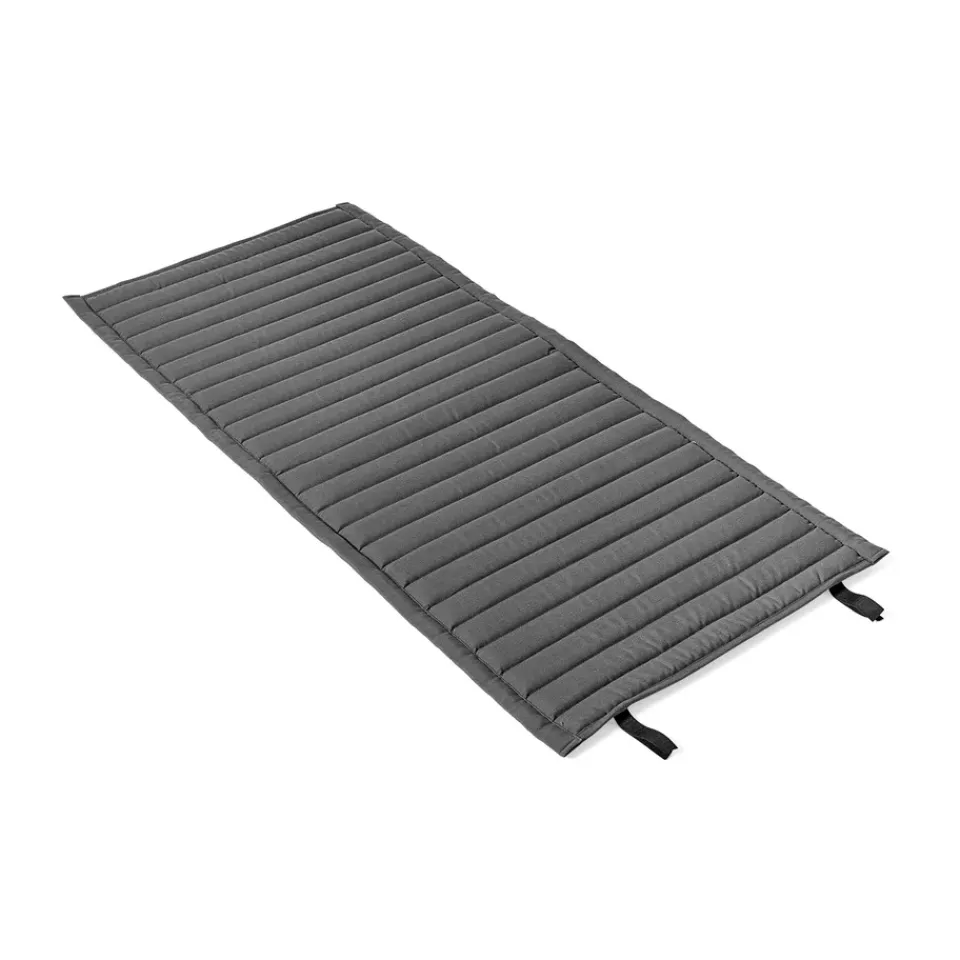HAY Seat Cushions & Pads*Palissade High Quilted lounge chair cushion, Anthracite, for lounge chair high BlackGrey
