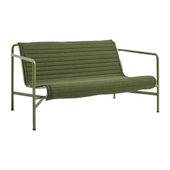 HAY Garden Details & Accessories|Seat Cushions & Pads*Palissade Lounge Quilted sofa cushion, Olive, for lounge sofa Green