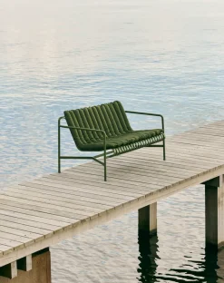 HAY Garden Sofas & Garden Benches|Outdoor Lounge Furniture*Palissade lounge sofa, Olive Green