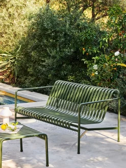 HAY Garden Sofas & Garden Benches|Outdoor Lounge Furniture*Palissade lounge sofa, Olive Green
