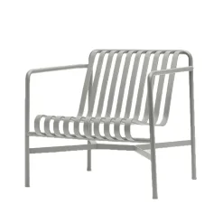 HAY Outdoor Lounge Furniture*Palissade Low lounge chair, Sky Grey