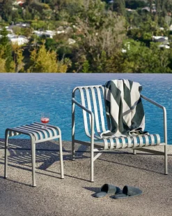 HAY Outdoor Lounge Furniture*Palissade Low lounge chair, Sky Grey