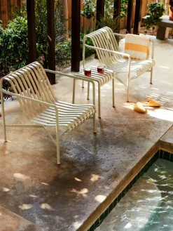 HAY Outdoor Lounge Furniture*Palissade Low lounge chair, Sky Grey