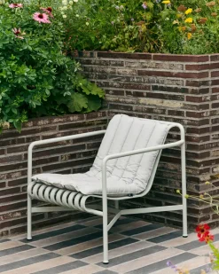 HAY Outdoor Lounge Furniture*Palissade Low lounge chair, Sky Grey