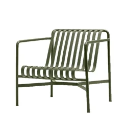 HAY Outdoor Lounge Furniture*Palissade Low lounge chair, Olive Green