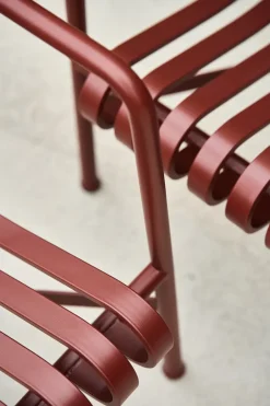 HAY Outdoor Lounge Furniture*Palissade Low lounge chair, Iron Red