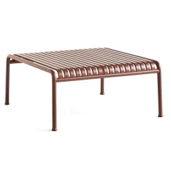 HAY Table For Outdoor Use|Outdoor Lounge Furniture*Palissade Low Table 81.5x86x38 cm, Iron Red