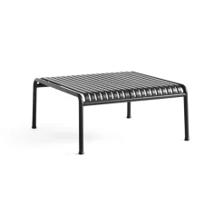 HAY Table For Outdoor Use|Outdoor Lounge Furniture*Palissade Low Table 81.5x86x38 cm, Anthracite BlackGreen