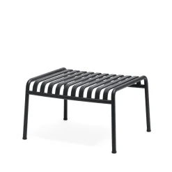 HAY Seating*Palissade Ottoman footstool, Anthracite BlackGrey