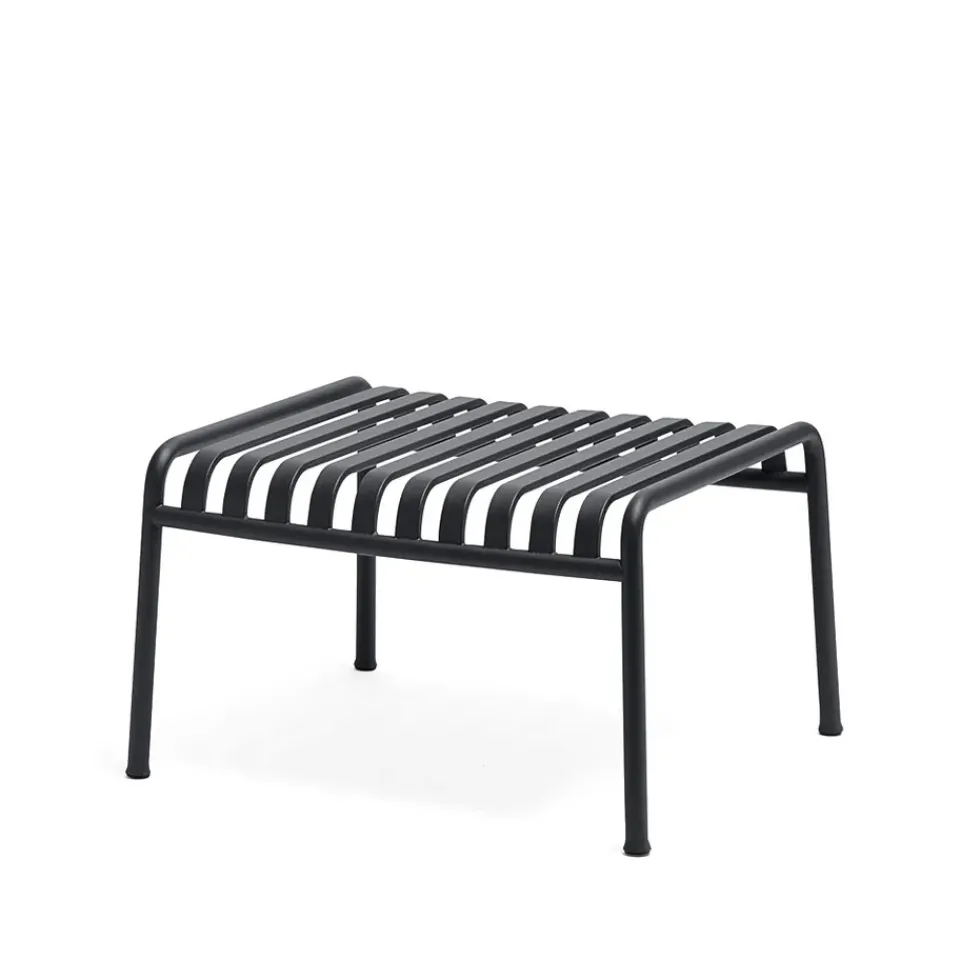 HAY Seating*Palissade Ottoman footstool, Anthracite BlackGrey