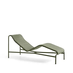 HAY Seat Cushions & Pads*Palissade Quilted chaise lounge cushion, Olive Green
