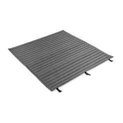 HAY Seat Cushions & Pads*Palissade Quilted cushion, Anthracite, for Dining bench BlackGrey