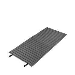 HAY Seat Cushions & Pads*Palissade Quilted cushion, Anthracite, for lounge chair low BlackGrey