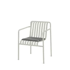 HAY Seat Cushions & Pads*Palissade seat pad for Dining armchair, Anthracite BlackGrey