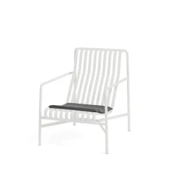 HAY Seat Cushions & Pads*Palissade seat pad for lounge chair high & low, Anthracite BlackGrey