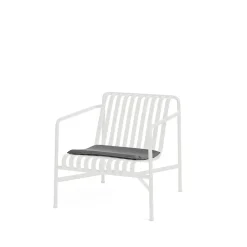 HAY Seat Cushions & Pads*Palissade seat pad for lounge chair high & low, Anthracite BlackGrey