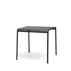 HAY Table For Outdoor Use*Palissade table 82.5x90 cm, Anthracite BlackGrey