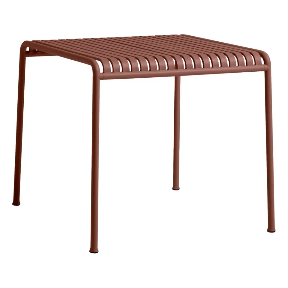 HAY Table For Outdoor Use*Palissade table 82.5x90 cm, Iron Red