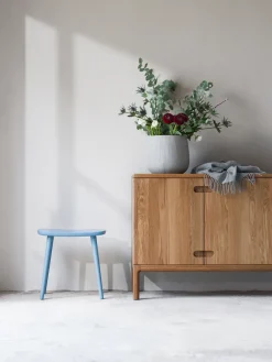 Stolab Stools*Palle stool, Dawn Blue