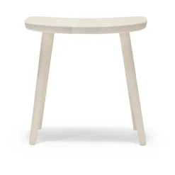 Stolab Stools*Palle stool, White oiled Beige