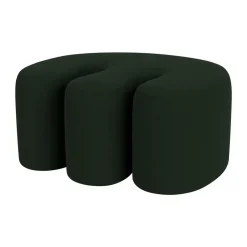 Hem Sitting Poufs*Palma pouf Medium 70x92 cm, Steelcut 3 0975 Green