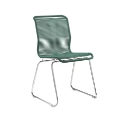 Montana Chairs*Panton One chair, Holmes, stainless steel Green