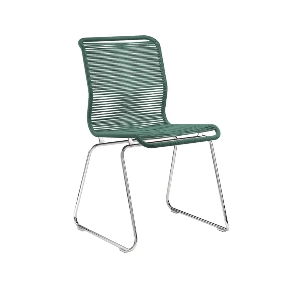 Montana Chairs*Panton One chair, Holmes, stainless steel Green