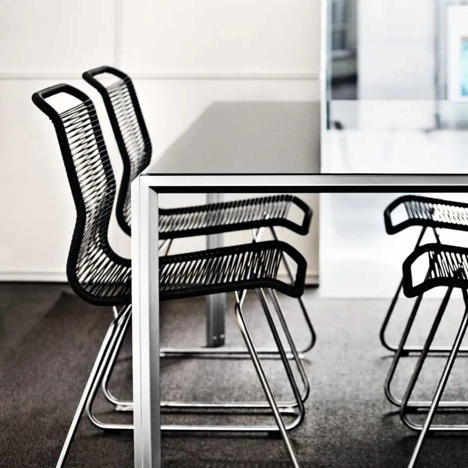 Montana Chairs*Panton One chair, Holmes, stainless steel Green