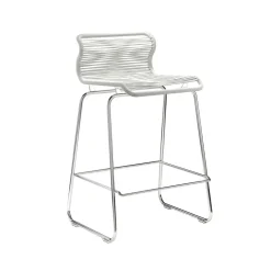 Montana Bar Stools*Panton One kitchen barstool, Duke, stainless steel Grey