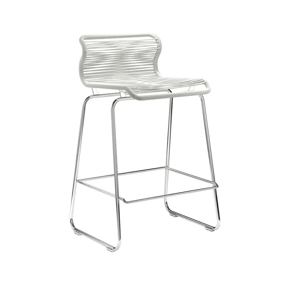 Montana Bar Stools*Panton One kitchen barstool, Duke, stainless steel Grey