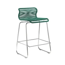 Montana Bar Stools*Panton One kitchen barstool, Holmes, stainless steel Green
