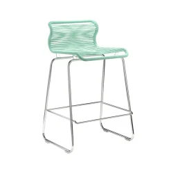 Montana Bar Stools*Panton One kitchen barstool, Marylinn, stainless steel Turquoise