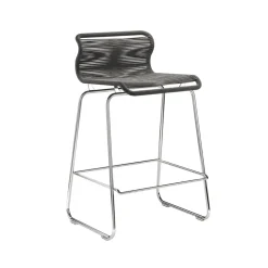 Montana Bar Stools*Panton One kitchen barstool, , paper/stainless steel Black