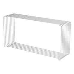Montana Shelves & Shelving Systems*Panton Wire Extended shelf 34,8x70x18,2 cm, Chrome Silver-coloured