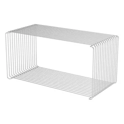 Montana Shelves & Shelving Systems*Panton Wire Extended shelf 70x34,8x34,8 cm, Chrome Silver-coloured