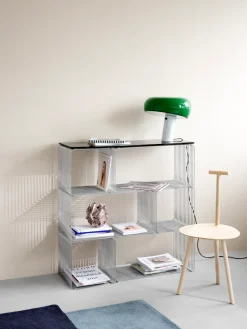 Montana Shelves & Shelving Systems*Panton Wire Extended shelf 70x34,8x34,8 cm, Chrome Silver-coloured