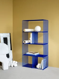 Montana Shelves & Shelving Systems*Panton Wire Extended shelf 70x34,8x34,8 cm, Monarch Blue