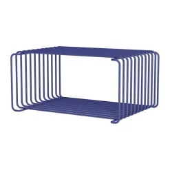 Montana Shelves & Shelving Systems*Panton Wire Half Height shelf 34.8x17.2x25.7 cm, Monarch Blue